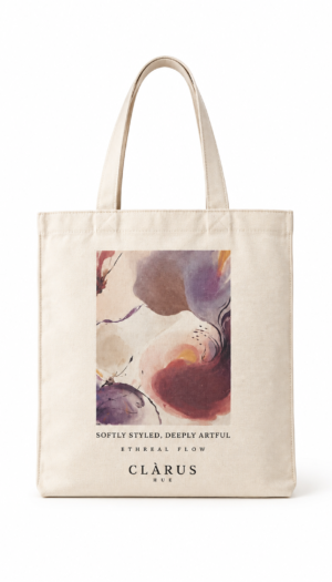Ethereal Flow Art Tote